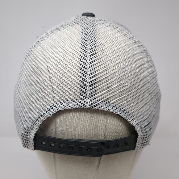 Idaho Life Snapback Trucker Hat Gray OS Adjustable Mesh Back Arcadian Outfitters - Picture 6 of 10